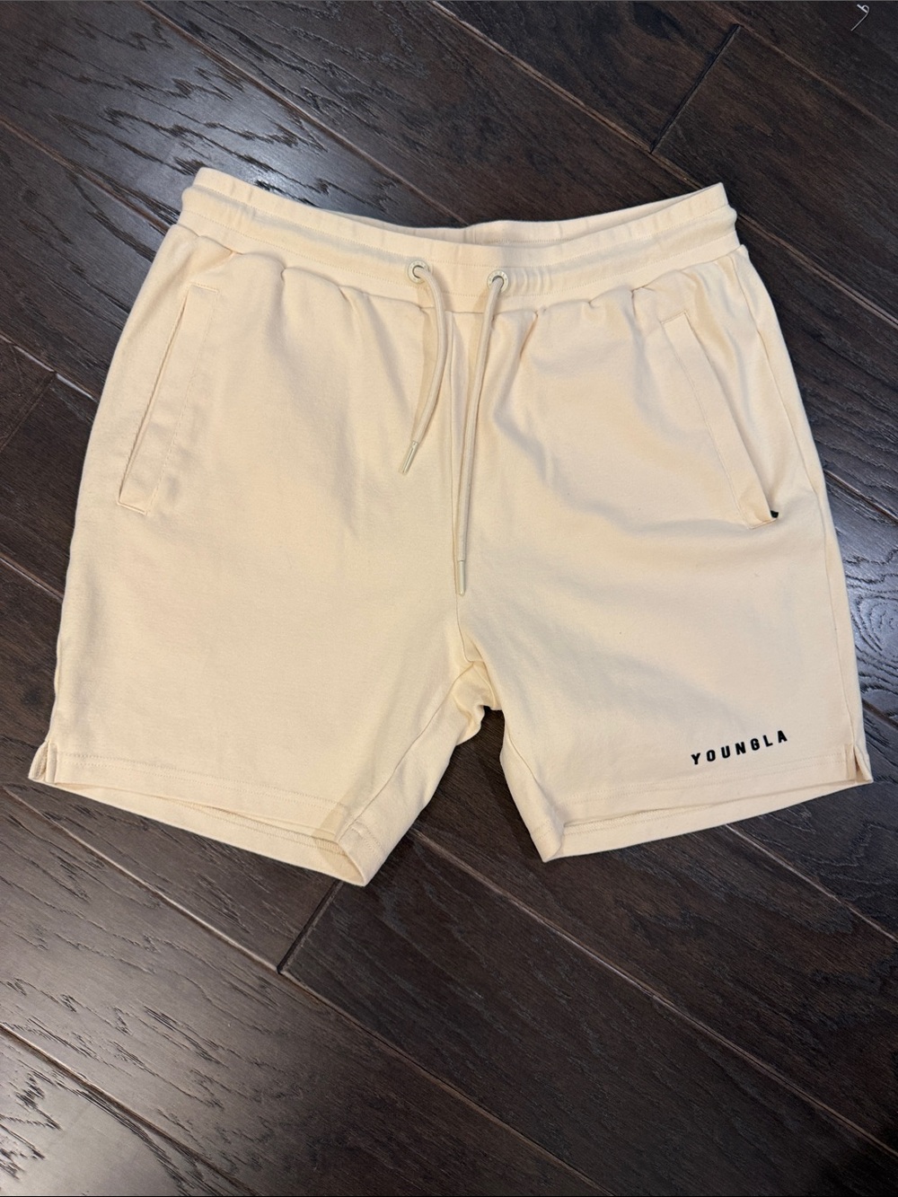 YoungLA Buttery Yellow Athletic Drawstring Shorts